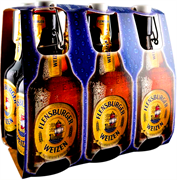 6-pack Фленсбургер Вайзен 0,33*6 с/б